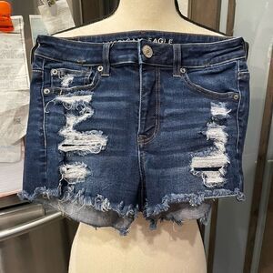 American Eagle Distressed Jean Shorts
